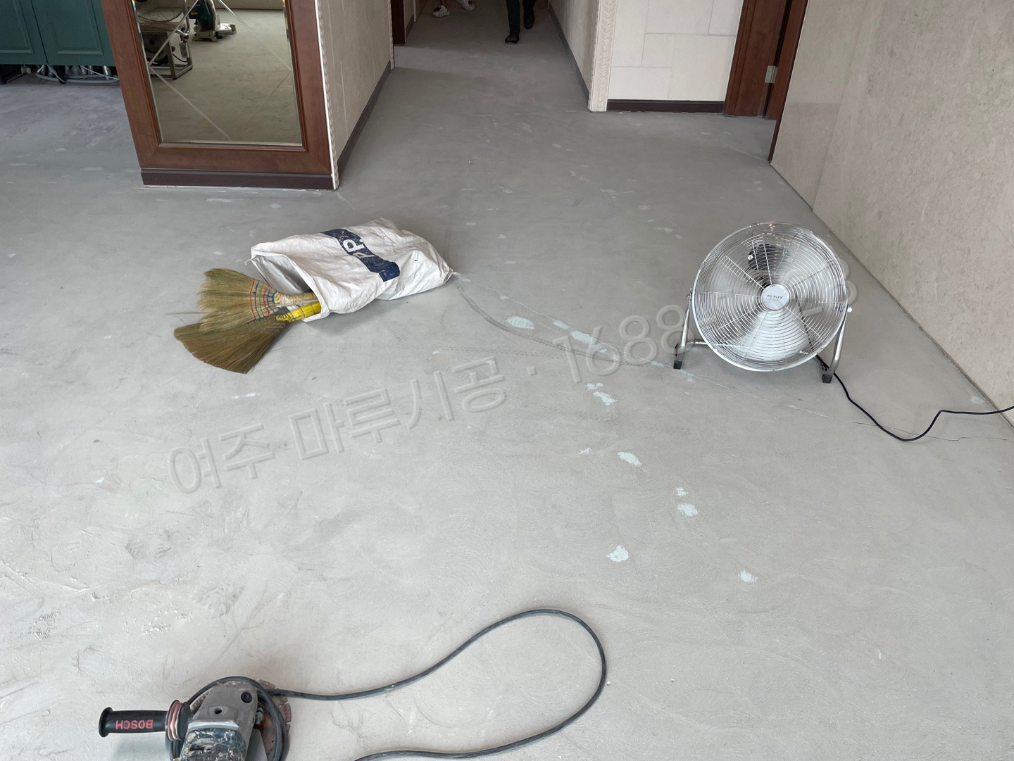 여주 하동 강마루 동화 나투스진 어반화이트 바닥공사 마루시공업체 시공 전
